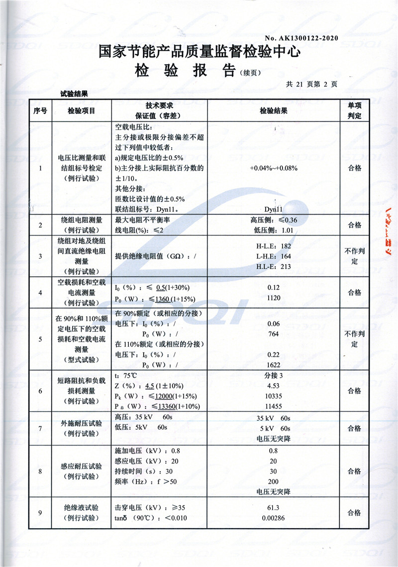 高低压试验报告-S11-1250兴庆兴庆兴庆油浸式变压器-2.jpg